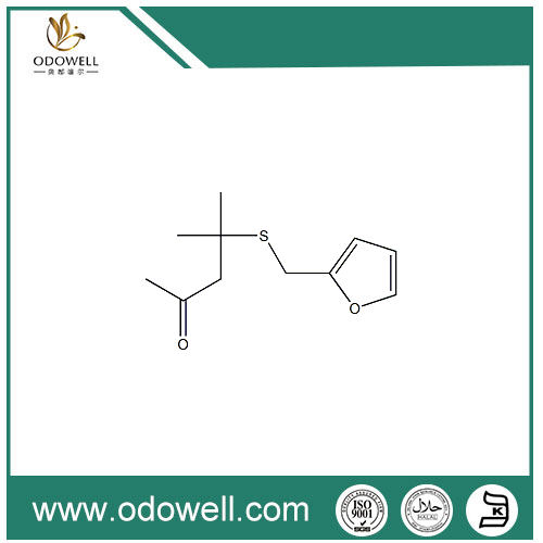 4 - ((2-Furylmethyl) thio) -4-methylpentan-2-एक